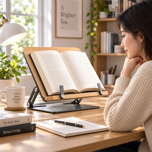 Adjustable Book Reading Stand - In-room use