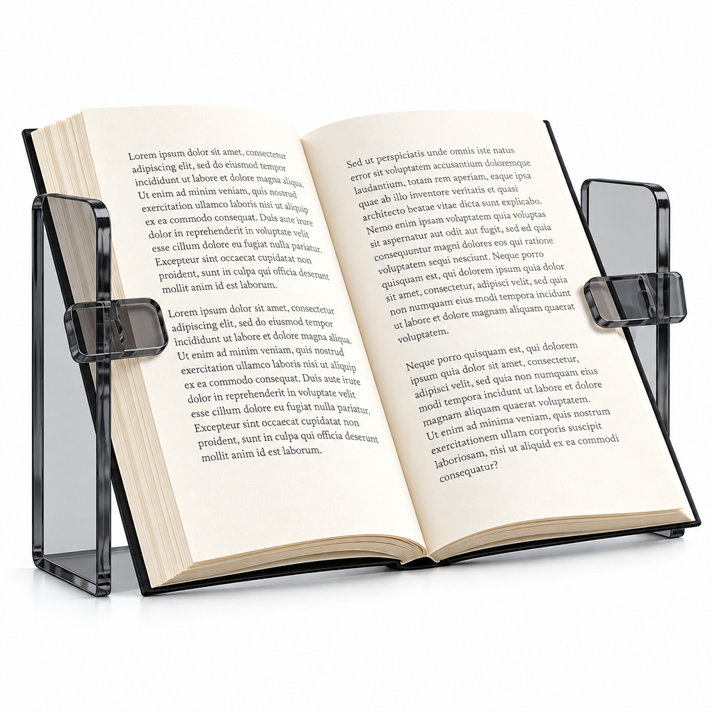 Acrylic Page Holder Stand - Color options