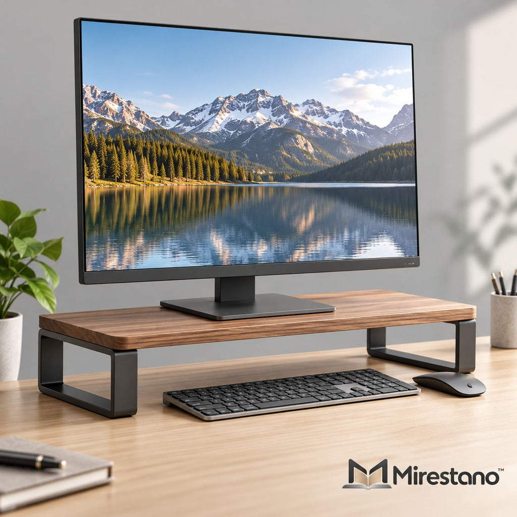 Single Monitor Riser Stand - Main view