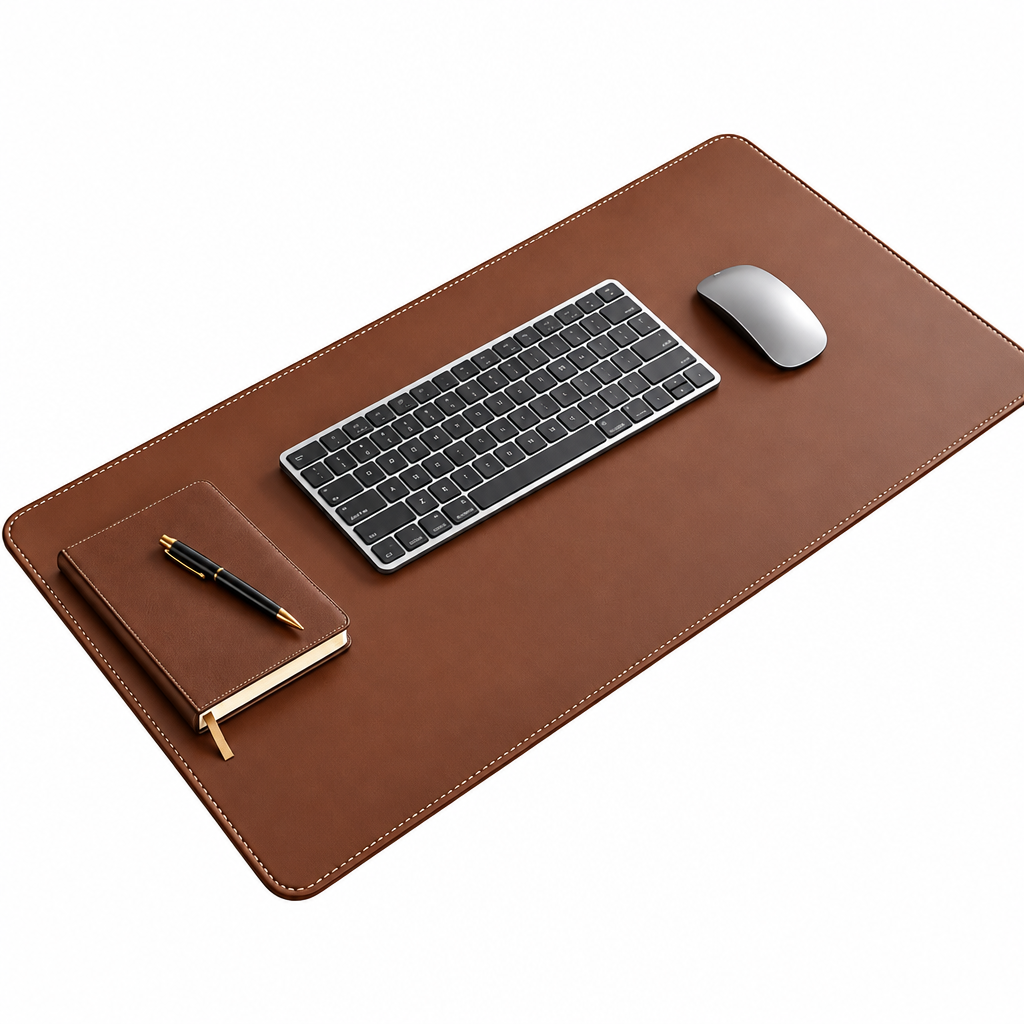 Large Leather Desk Mat - Color options